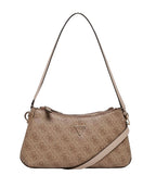 Borsa Guess tracolla Noelle II mini shoulder xbody latte logo brown BS26GU15 BG967273
