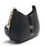 Borsa donna Guess Carrie top zip shoulder bag black BS26GU16 VG989618