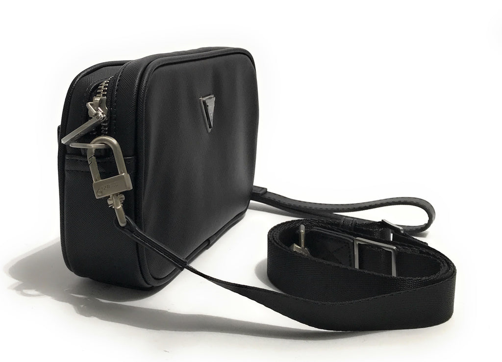 Borsa Guess tracolla uomo Milano camera bag S black UBS26GU10 HMMISAP6150