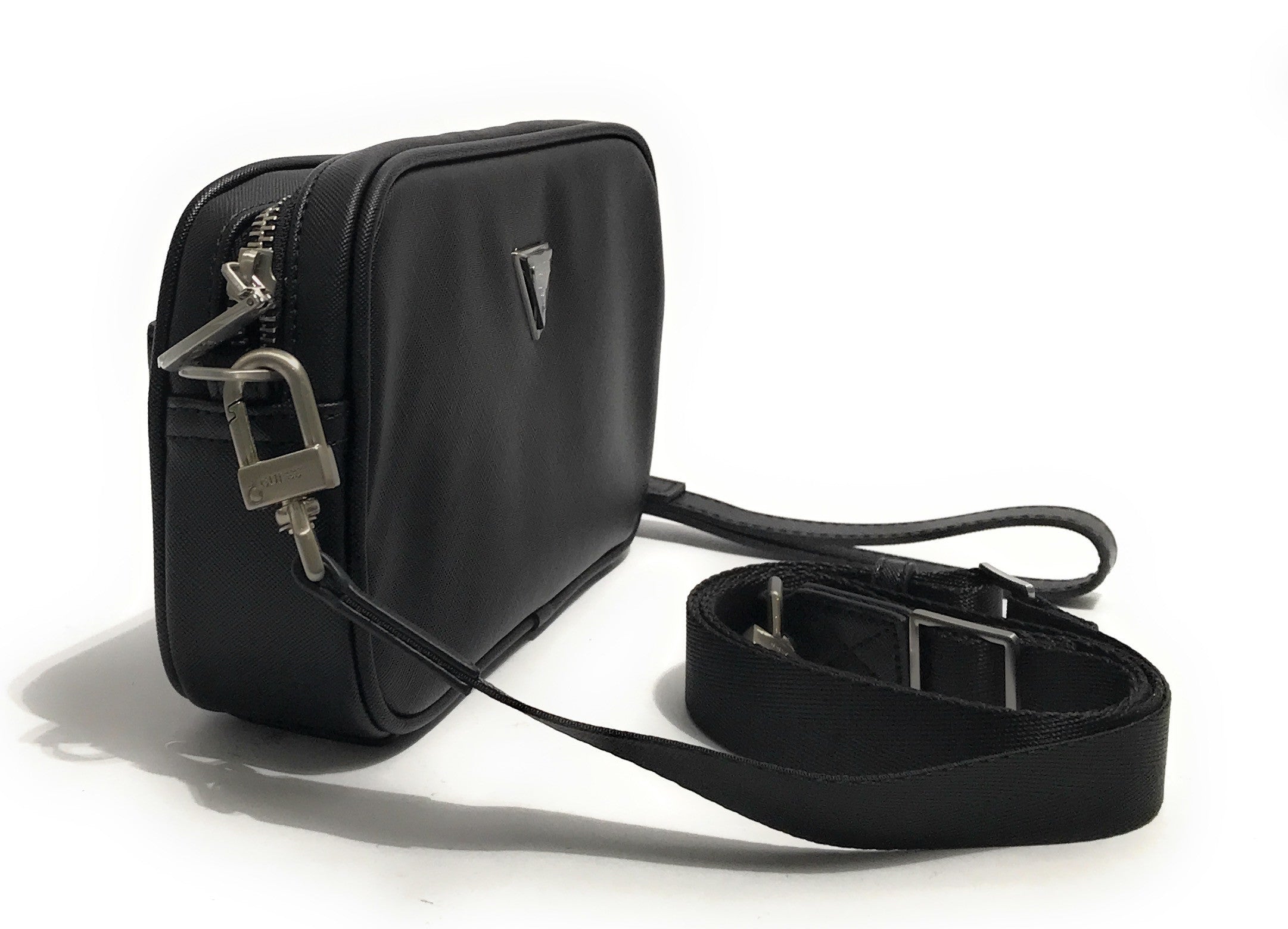 Borsa Guess tracolla uomo Milano camera bag S black UBS26GU10 HMMISAP6150