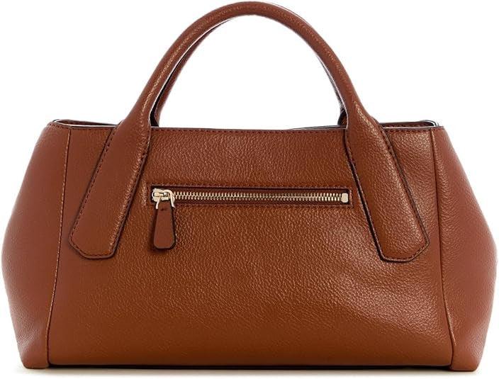 Borsa donna Guess a mano/ tracolla Brooke high society satchel cognac BS26GU18 BG989706