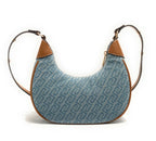 Borsa donna Liu-jo Evrim hobo S dusty blue BS26LJ05 AA6072 T379A