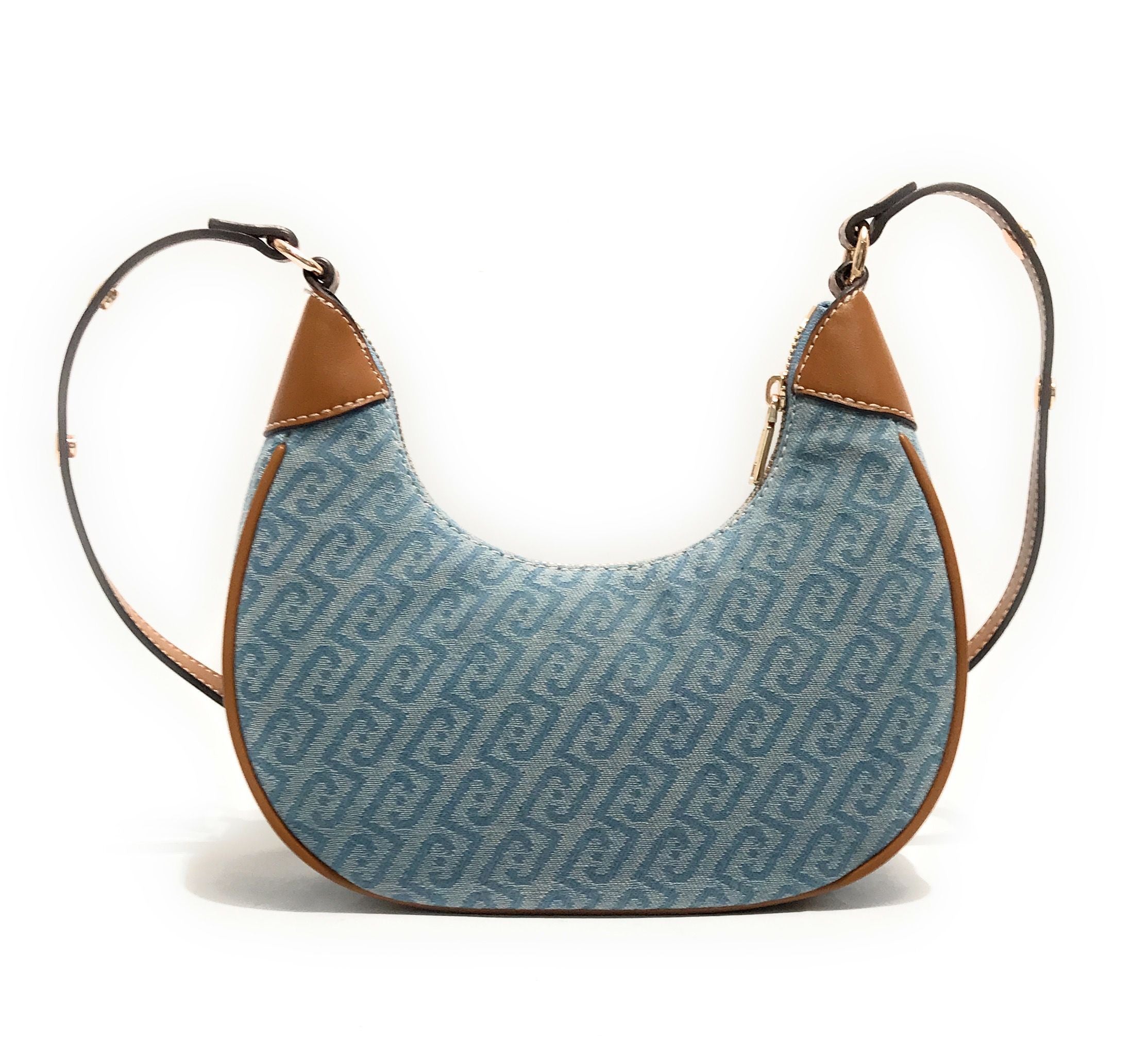 Borsa donna Liu-jo Evrim hobo S dusty blue BS26LJ05 AA6072 T379A