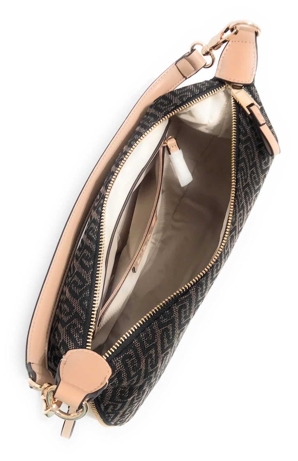 Borsa donna Liu-jo Kaliska hobo M jacquard testa di moro BS26LJ06 AA6133 T378A