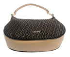 Borsa donna Liu-jo Kaliska hobo M jacquard testa di moro BS26LJ06 AA6133 T378A