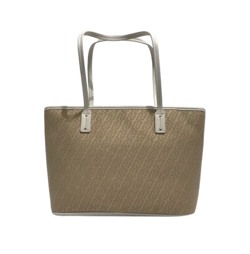 Borsa donna Liu-jo Evrim Tote S jacquard naturale BS26LJ01 AA6071 T378A