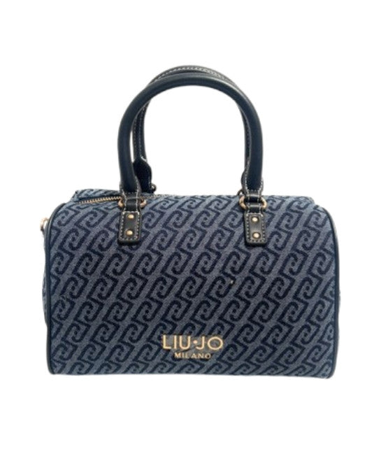 Borsa donna bauletto Liu-jo Evrim Satchel S dress blue BS26LJ02 AF6052 T379A