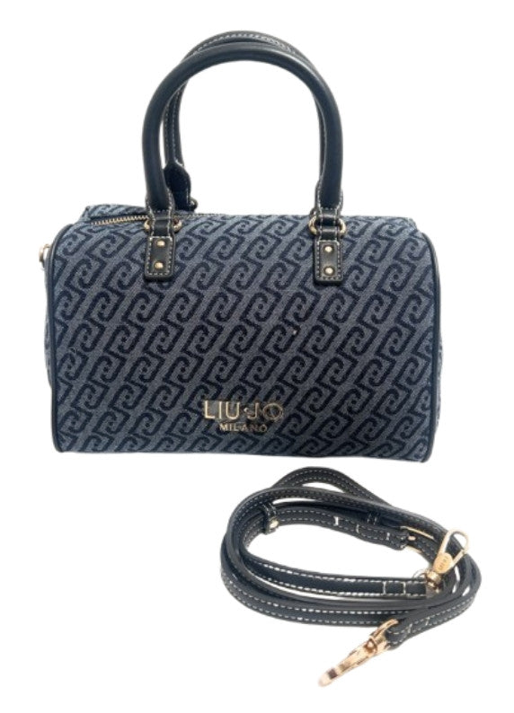 Borsa donna bauletto Liu-jo Evrim Satchel S dress blue BS26LJ02 AF6052 T379A