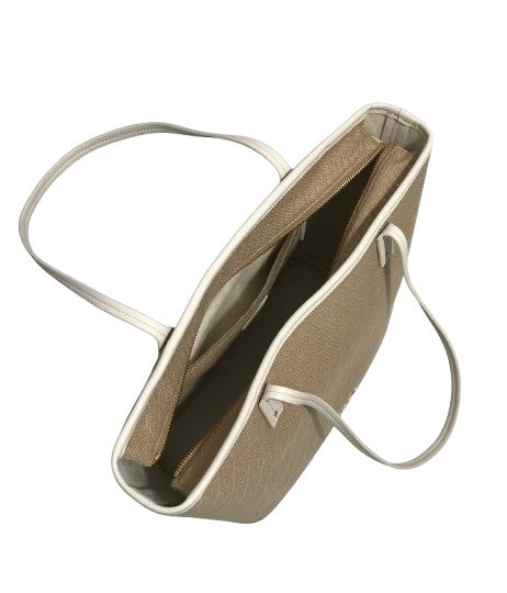 Borsa donna Liu-jo Evrim Tote jacquard naturale BS26LJ10 AA6070 T378A