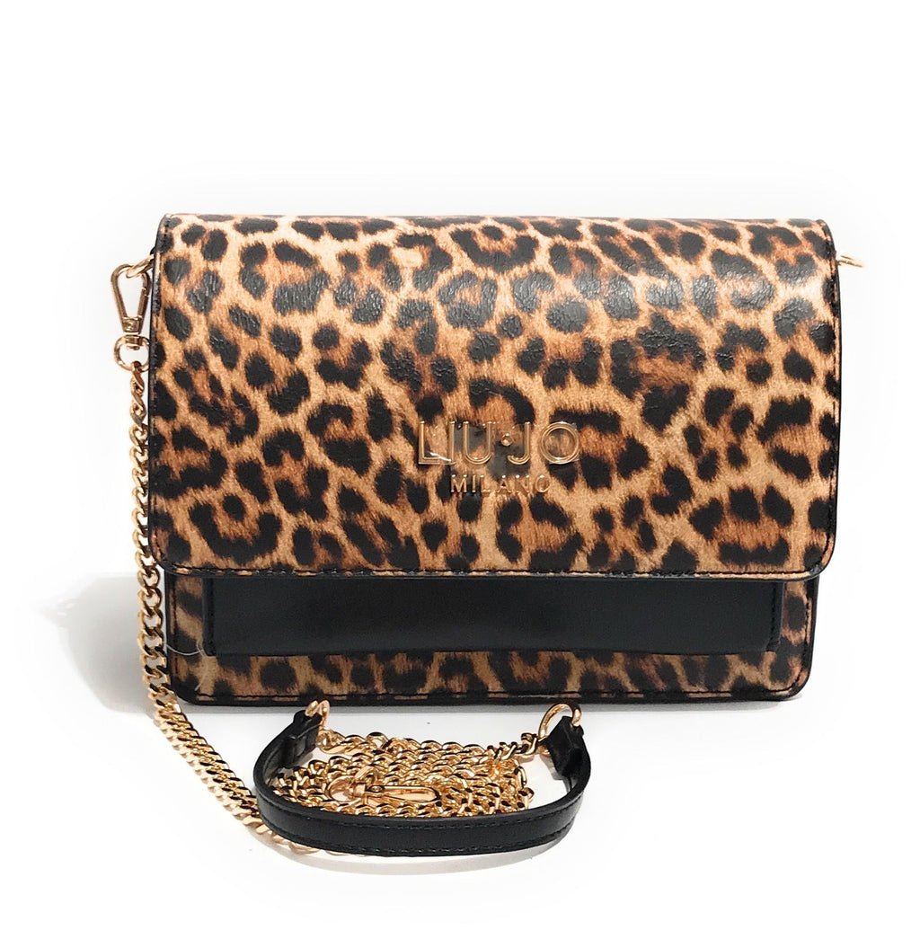 Borsa donna Liu-jo Caliwen crossbody M Macula natura BS26LJ14 AA6152 E1119
