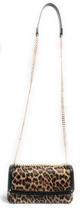 Borsa donna Liu-jo Evrim crossbody S East / West animalier maculata BS26LJ18 AA6073 E119