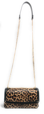 Borsa donna Liu-jo Evrim crossbody S East / West animalier maculata BS26LJ18 AA6073 E119