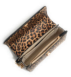 Borsa donna Liu-jo Evrim crossbody S East / West animalier maculata BS26LJ18 AA6073 E119