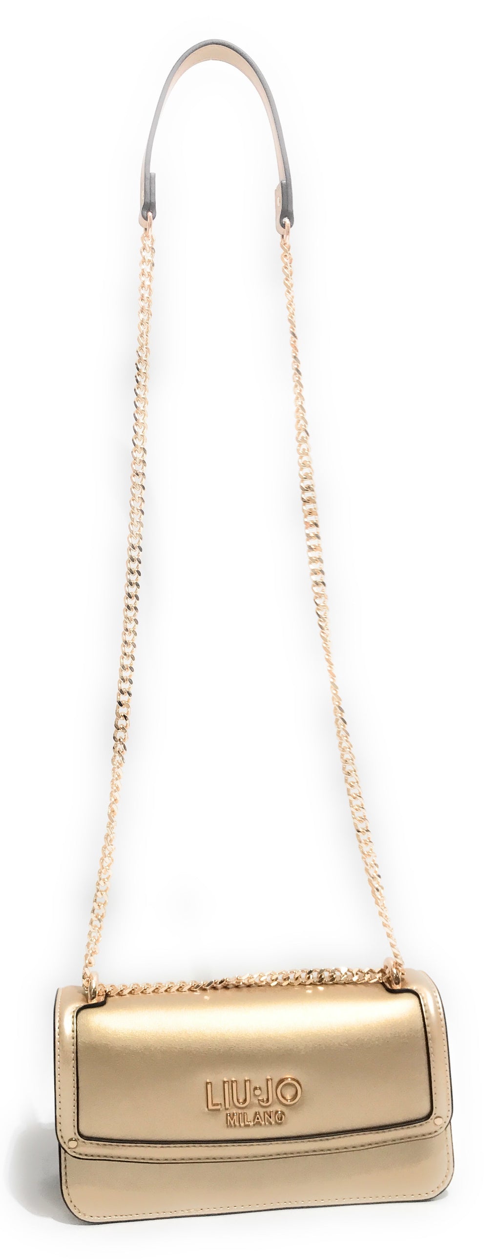 Borsa donna Liu-jo Evrim crossbody S East / West light gold BS26LJ15 AA6073 E0958