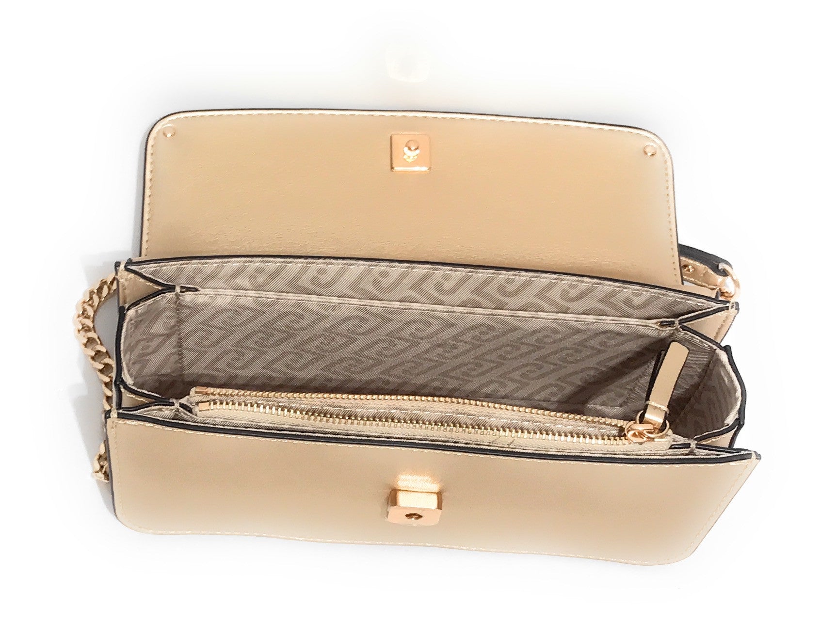 Borsa donna Liu-jo Evrim crossbody S East / West light gold BS26LJ15 AA6073 E0958