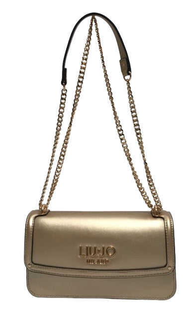 Borsa donna Liu-jo Evrim crossbody S East / West light gold BS26LJ15 AA6073 E0958