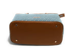 Borsa donna Liu-jo Evrim Tote M jacquard dusty blue BS26LJ19 AA6070 T379A