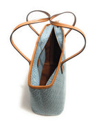 Borsa donna Liu-jo Evrim Tote M jacquard dusty blue BS26LJ19 AA6070 T379A