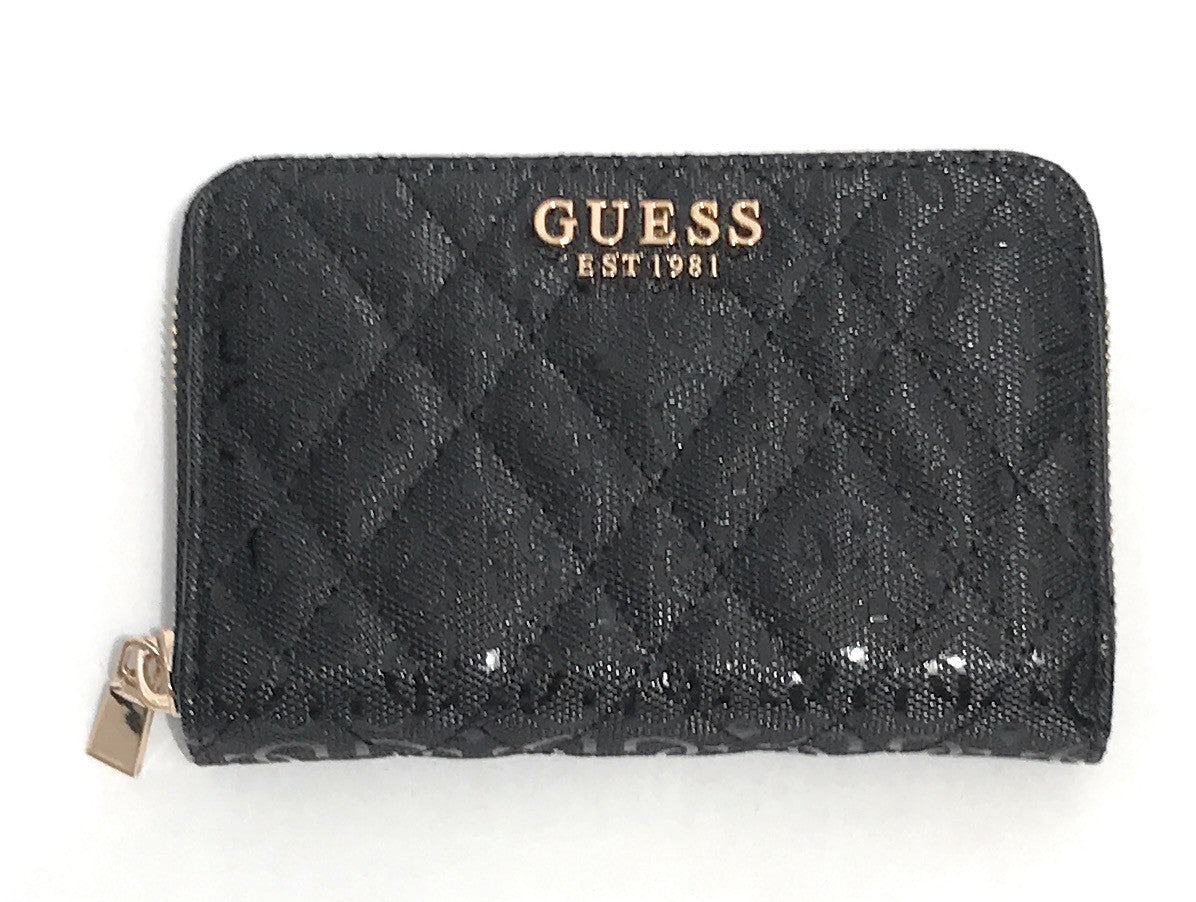 Portafoglio donna Guess Isemay SLG black AS26GU01 GG9628140