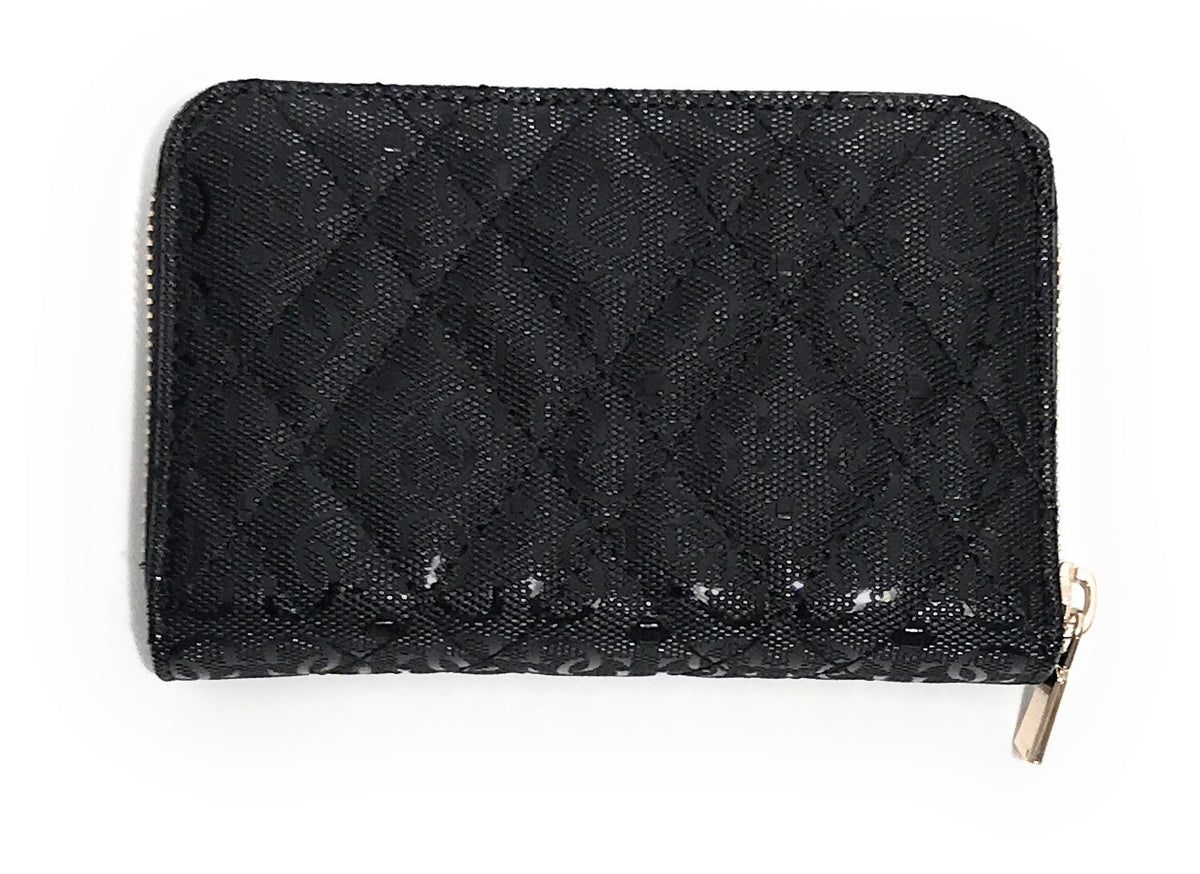 Portafoglio donna Guess Isemay SLG black AS26GU01 GG9628140