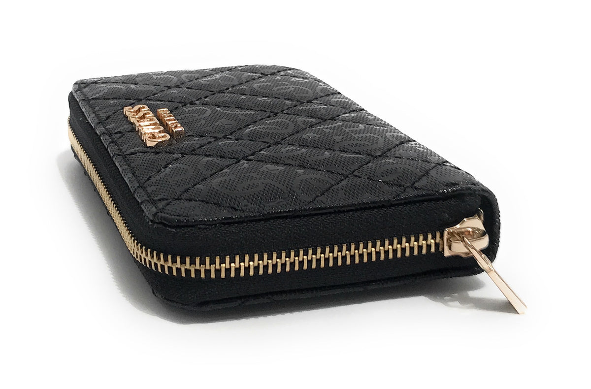 Portafoglio donna Guess Isemay SLG black AS26GU01 GG9628140