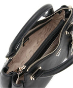 Borsa donna Guess a mano/ tracolla Evie satchel 3 comparti black BS26GU19 BG966406