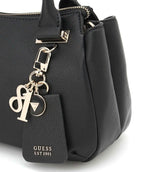 Borsa donna Guess a mano/ tracolla Evie satchel 3 comparti black BS26GU19 BG966406