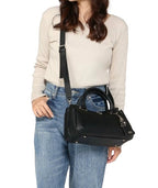 Borsa donna Guess a mano/ tracolla Evie satchel 3 comparti black BS26GU19 BG966406
