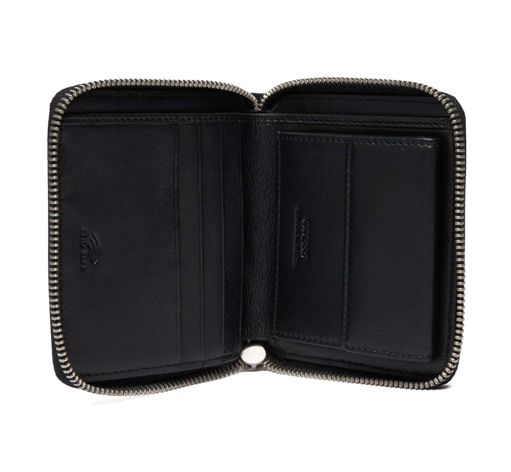 Portafoglio uomo Guess Milano zip around in pelle black GS26GU03 SMMASLLEA02