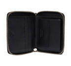 Portafoglio uomo Guess Milano zip around in pelle black GS26GU03 SMMASLLEA02