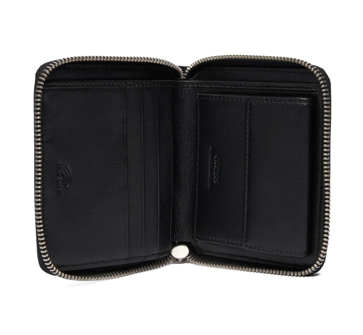 Portafoglio uomo Guess Milano zip around in pelle black GS26GU03 SMMASLLEA02