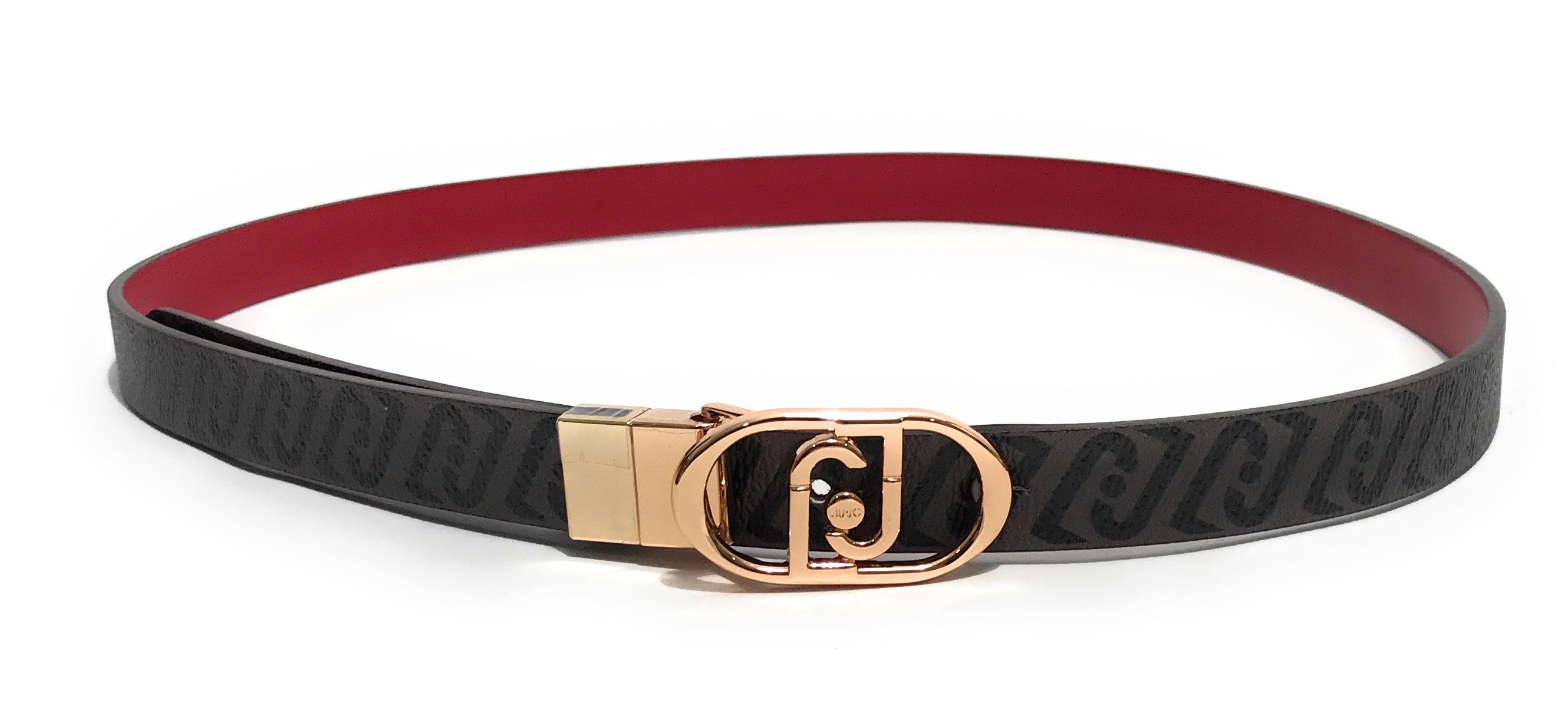 Cintura donna Liu-Jo reversibile hips belt testa di moro CS26LJ01 AA6239 ES035