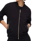 Felpa aperta donna Liu Jo con zip nero ES26LJ06 TA6241 JS182