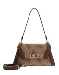 Borsa a mano/spalla/tracolla Karnilla latte logo/brown BS26GU33 OS990119