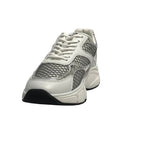 Scarpe Love Moschino sneaker Stardust 60 in pelle argento/ bianco DS26MO02 JA15446G1OIQ890A