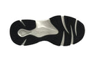 Scarpe Love Moschino sneaker Stardust 60 in pelle argento/ bianco DS26MO02 JA15446G1OIQ890A