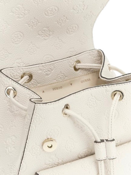 Zaino donna Guess Cresidia II white logo BS26GU36 PD988831