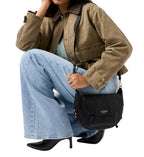Borsa donna Guess a spalla/tracolla Marsha black BS26GU40 BG950119
