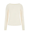 Top donna Guess maniche lunghe con logo all over bianco ES26GU14 W6RP46KA660 G106