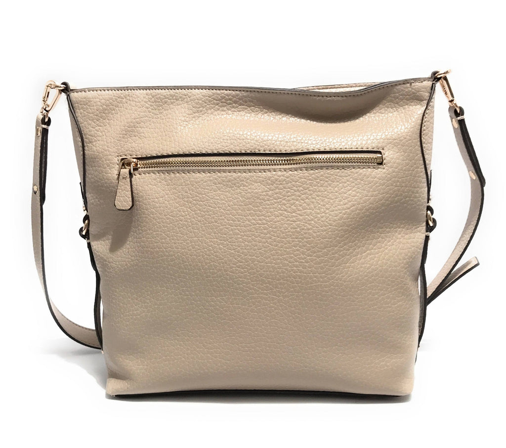 Borsa Guess Marsha crossbody bucket bag light taupe BS26GU51 BG950104