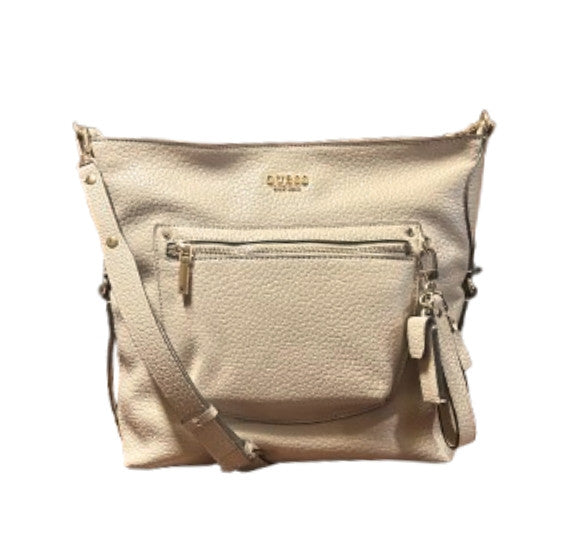 Borsa Guess Marsha crossbody bucket bag light taupe BS26GU51 BG950104