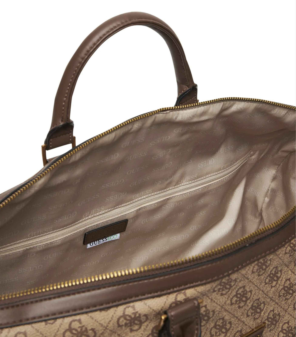 Borsone uomo Guess Milano weekender beige/ brown UBS26GU12 TMPILOP5335