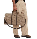 Borsone uomo Guess Milano weekender beige/ brown UBS26GU12 TMPILOP5335