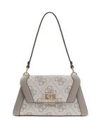 Borsa a mano/spalla/tracolla Karnilla dark taupe logo BS26GU60 OS990119