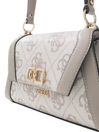 Borsa a mano/spalla/tracolla Karnilla dark taupe logo BS26GU60 OS990119