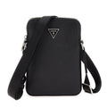 Borsa Guess tracolla uomo certosa xbody flat saffiano black UBS26GU16 HMECSAP3381-BLA