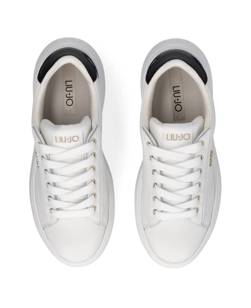 Sneaker Liu-Jo Casper 01 white/black DS26LJ03 BA6069 P0102 S1005