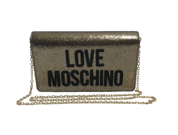 Borsa donna Love Moschino a spalla/tracolla in ecopelle oro BS26MO06 JC4104PP1OLK0901