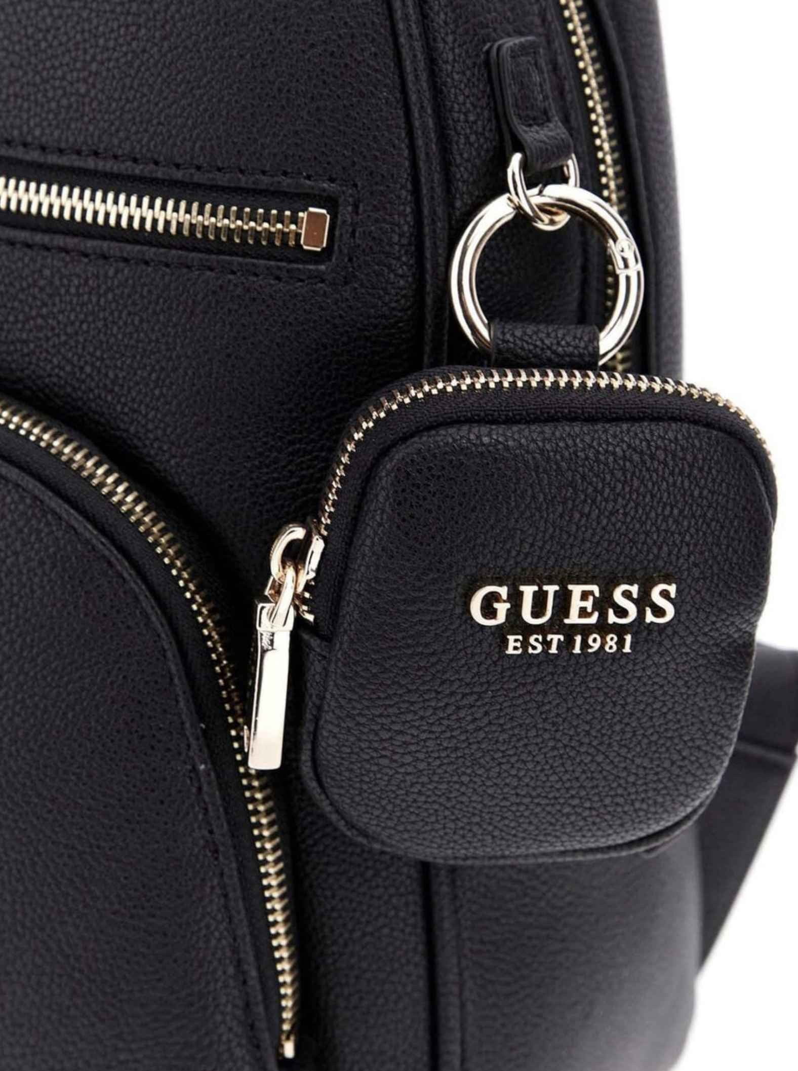 Borsa donna Guess zaino Power Play backpack ecopelle black BS26GU63 BG712435