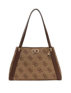 Borsa Guess a mano/spalla Karnilla logo latte logo/brown BS26GU67 OS990122